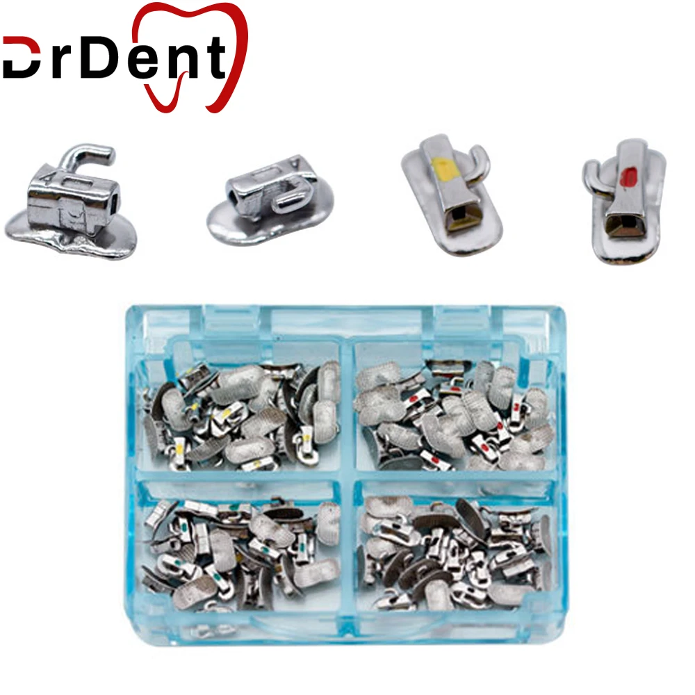 200pcs Dental 1st 2nd Molar Bondable Non-convertible Single Orthodontic Buccal Tube Bonding 4G Roth MBT
200pcs Dental 1st 2nd Molar Bondable Non-convertible Single Orthodontic Buccal Tube Bonding 4G Roth MBT