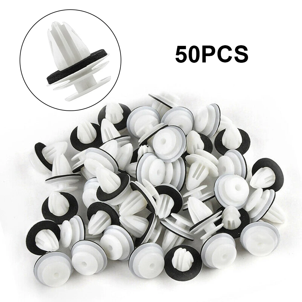 50PCS Door Panel Clip with Seal Ring Fastener Rivet Bumper Clip Retainer for BMW E34 E36 E38 E39 E46 M3 M5 Z3 X5 Car Accessories
50PCS Door Panel Clip with Seal Ring Fastener Rivet Bumper Clip Retainer for BMW E34 E36 E38 E39 E46 M3 M5 Z3 X5 Car Accessories