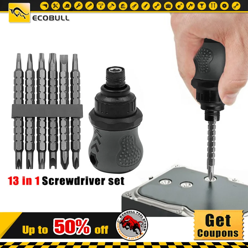 6 In 1 Precision Screwdriver Household Multipurpose Disassembly Telecommunication Maintenance Combination Magnetic Tool Set
6 In 1 Precision Screwdriver Household Multipurpose Disassembly Telecommunication Maintenance Combination Magnetic Tool Set