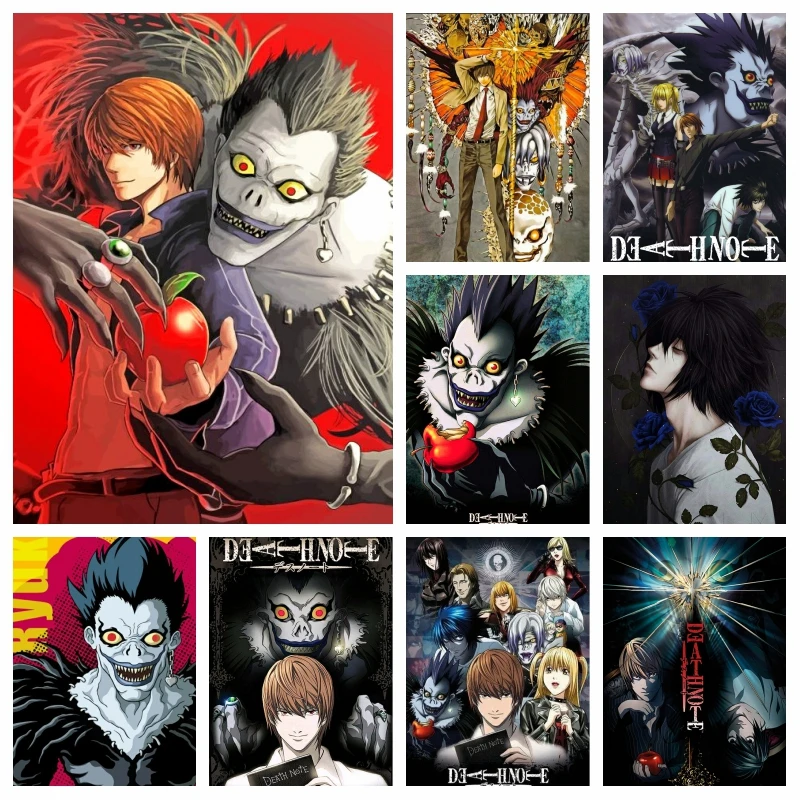 Death Note Anime Diamond Art Painting AB Full Square Drills Light Ryuk Japanese Cartoon Cross Stitch Room Decor
Death Note Anime Diamond Art Painting AB Full Square Drills Light Ryuk Japanese Cartoon Cross Stitch Room Decor