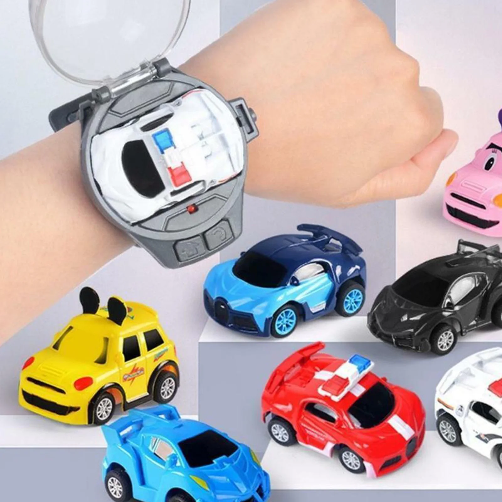 Mini Watch Control Car Rechargeable Mini Remote Control Toy Cars Wrist Racing Cars Watch Toys for Children Birthday Gifts
Mini Watch Control Car Rechargeable Mini Remote Control Toy Cars Wrist Racing Cars Watch Toys for Children Birthday Gifts