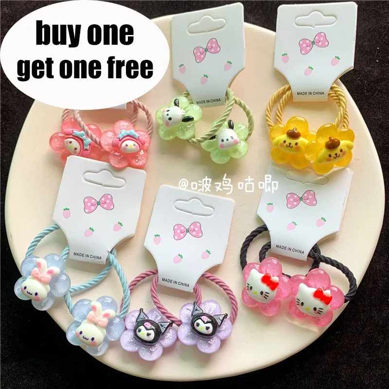 Kawaii Sanrio Kuromi Cinnamoroll Mymelody Pachacco Rubber Band Hair Rope Ins Girl Heart High Elastic Small Hair Ring Headdress
Kawaii Sanrio Kuromi Cinnamoroll Mymelody Pachacco Rubber Band Hair Rope Ins Girl Heart High Elastic Small Hair Ring Headdress