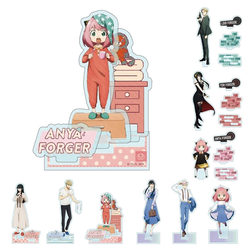 Spy X Family Anime Characters Acrylic Display Stand Model Board Desk Interior Decoration Couple Doll Fans Collection Kids Gifts
Spy X Family Anime Characters Acrylic Display Stand Model Board Desk Interior Decoration Couple Doll Fans Collection Kids Gifts