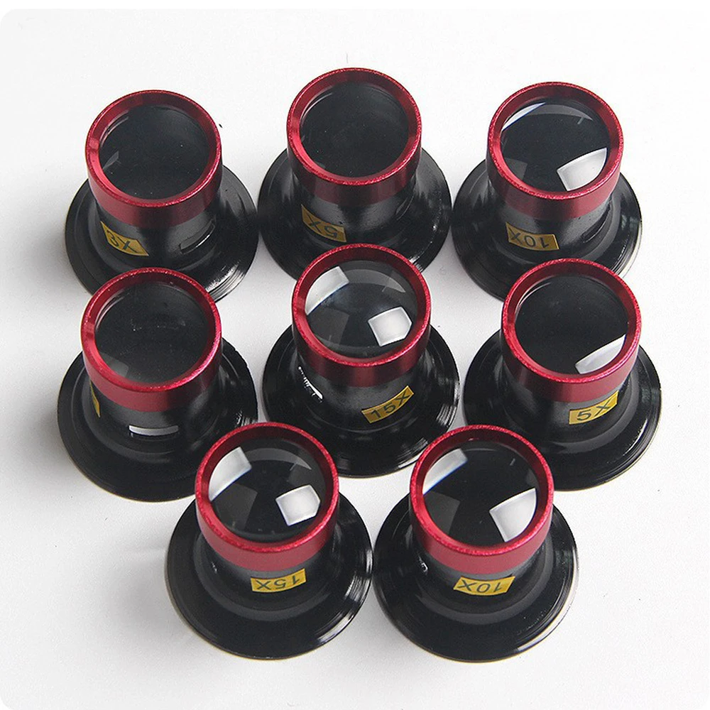 4pcs 5X10X 15X 20X Repair Watch Magnifier Tool Portable Monocular Magnifying Glass Loupe Lens for Eye Magnifier Watchmaker Tools
4pcs 5X10X 15X 20X Repair Watch Magnifier Tool Portable Monocular Magnifying Glass Loupe Lens for Eye Magnifier Watchmaker Tools