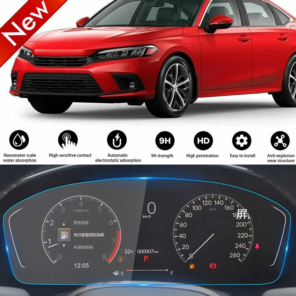 1pc For Honda Civic 11th 2022 HD TPU Car Dashboard Screen Protection Film Sticker Transparent TPU Durable And Wear-resistant
1pc For Honda Civic 11th 2022 HD TPU Car Dashboard Screen Protection Film Sticker Transparent TPU Durable And Wear-resistant