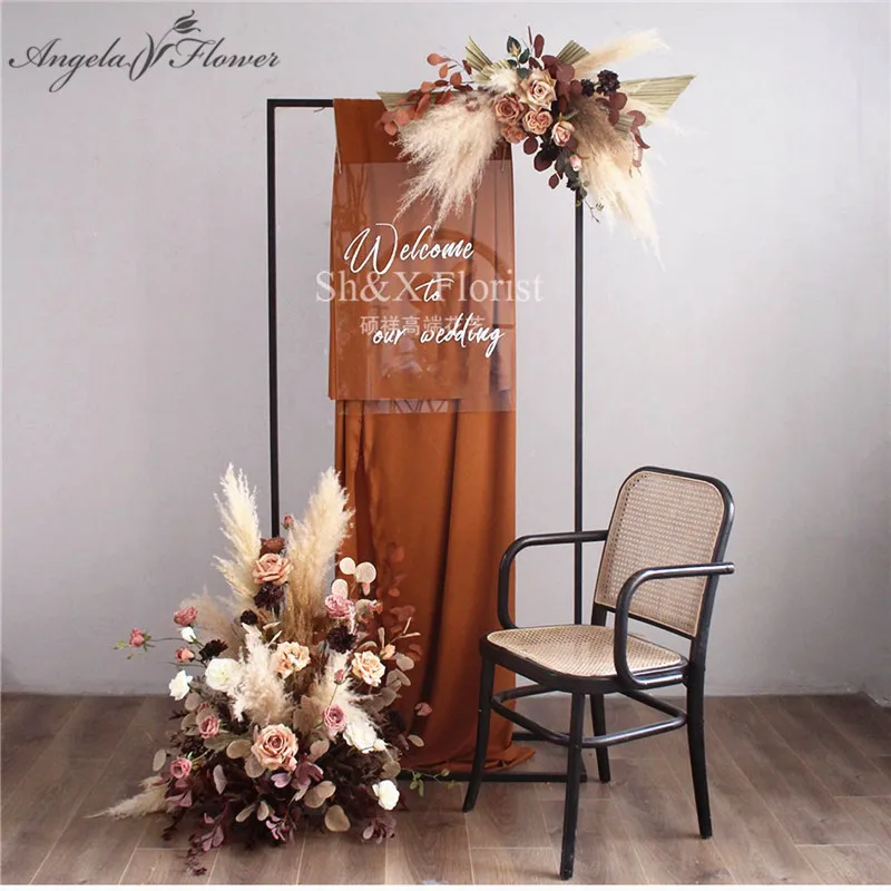 Retro Artificial Floral Rose Dried Plants Pampas Grass Fan Leaf Wedding Arch Decor Flower Arrangement Party Window Photo Props
Retro Artificial Floral Rose Dried Plants Pampas Grass Fan Leaf Wedding Arch Decor Flower Arrangement Party Window Photo Props