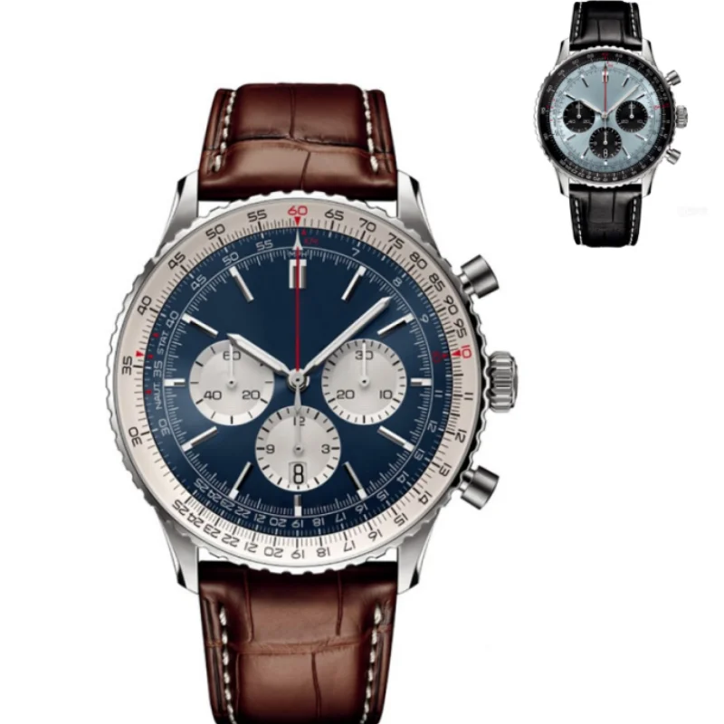 Top AAA multifunctional men's watch classic waterproof luminous calendar wristwatch multi-color dial leather watch for men
Top AAA multifunctional men's watch classic waterproof luminous calendar wristwatch multi-color dial leather watch for men