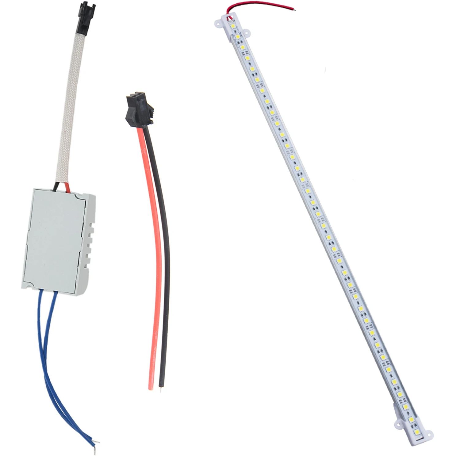 50 см 5050 SMD 36светодиодный ДНЕВНАЯ белая алюминиевая жесткая полоса лампа с 2 x трансформатором мощности 4-7 Вт
50 см 5050 SMD 36светодиодный ДНЕВНАЯ белая алюминиевая жесткая полоса лампа с 2 x трансформатором мощности 4-7 Вт