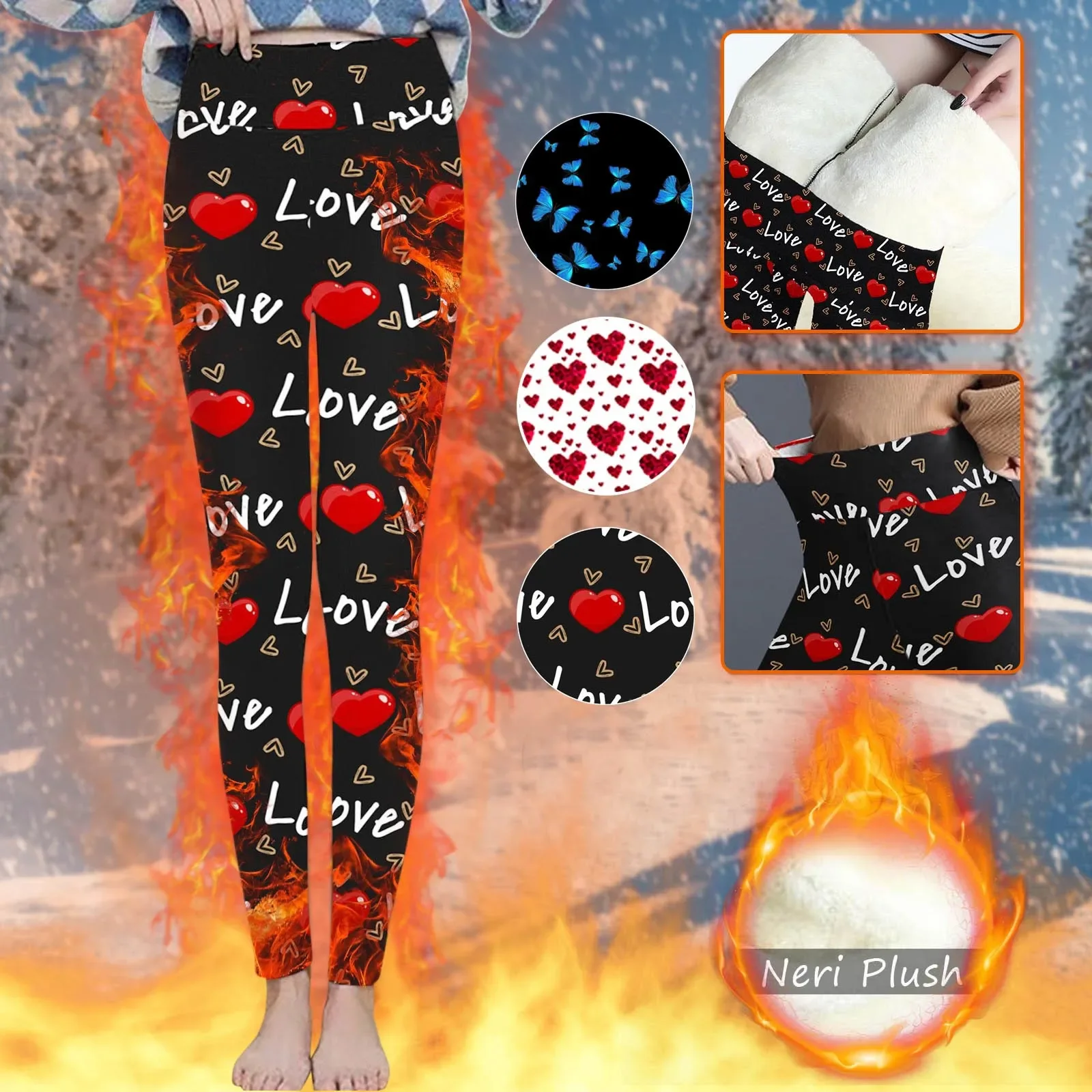 Print Pants Casual Ladies Women Trousers Thick Solid Xmas pants winter Velvet women High Long Waist Keep Warm PantsPantalones
Print Pants Casual Ladies Women Trousers Thick Solid Xmas pants winter Velvet women High Long Waist Keep Warm PantsPantalones