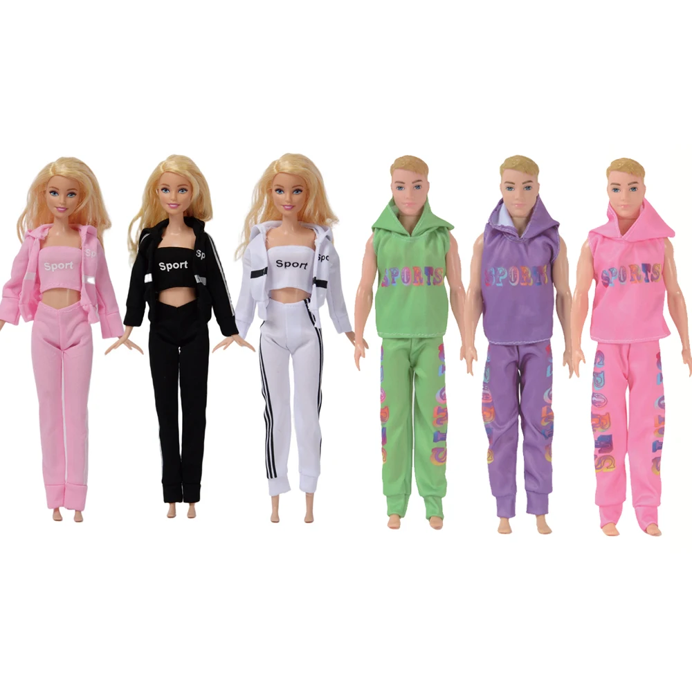 3 Set/lot Fashion Clothes for Barbie and Ken = Coat + Vest + Pants Suit set Accessories Free Shipping Birthday Gift Kids Toys
3 Set/lot Fashion Clothes for Barbie and Ken = Coat + Vest + Pants Suit set Accessories Free Shipping Birthday Gift Kids Toys