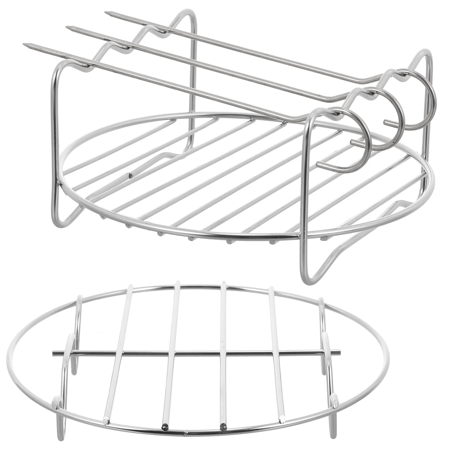 Rack Steamer Steaming Trivet Air Fryer Cooking Stand Round Racks Steam Grill Cooling Baking Egg Cooker Wire Canner Grid Canning
Rack Steamer Steaming Trivet Air Fryer Cooking Stand Round Racks Steam Grill Cooling Baking Egg Cooker Wire Canner Grid Canning
