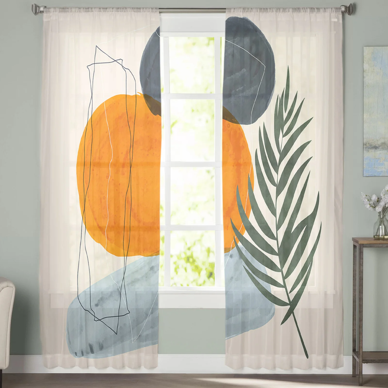 Abstract Boho Geometric Tulle Curtains For Living Room Bedroom Decoration Luxury Voile Valance Sheer Curtains For Kitchen
Abstract Boho Geometric Tulle Curtains For Living Room Bedroom Decoration Luxury Voile Valance Sheer Curtains For Kitchen