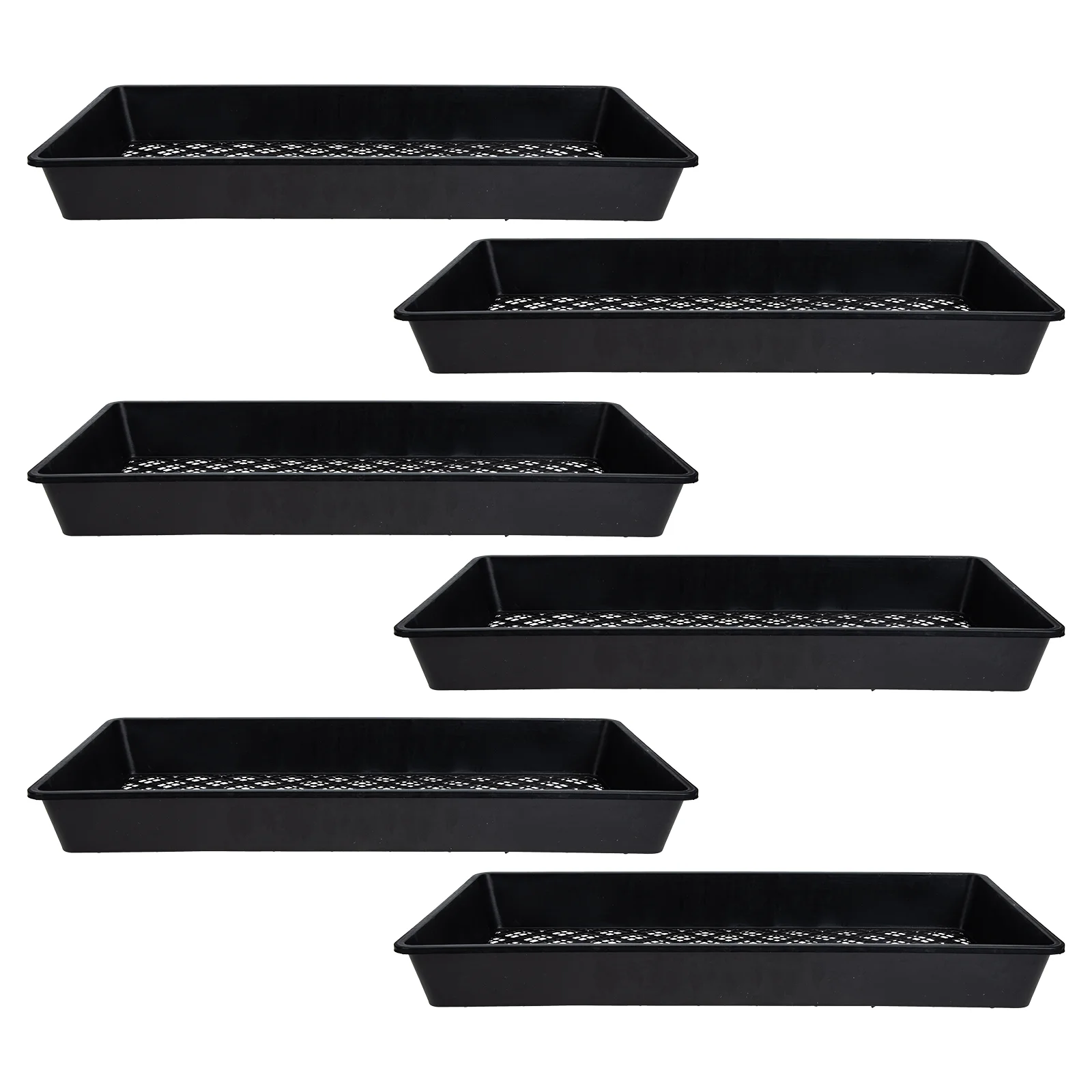 6 Pcs Tray Planting Germination Containers Multi-hole Plastic Microgreens Growing Trays Nursery
6 Pcs Tray Planting Germination Containers Multi-hole Plastic Microgreens Growing Trays Nursery