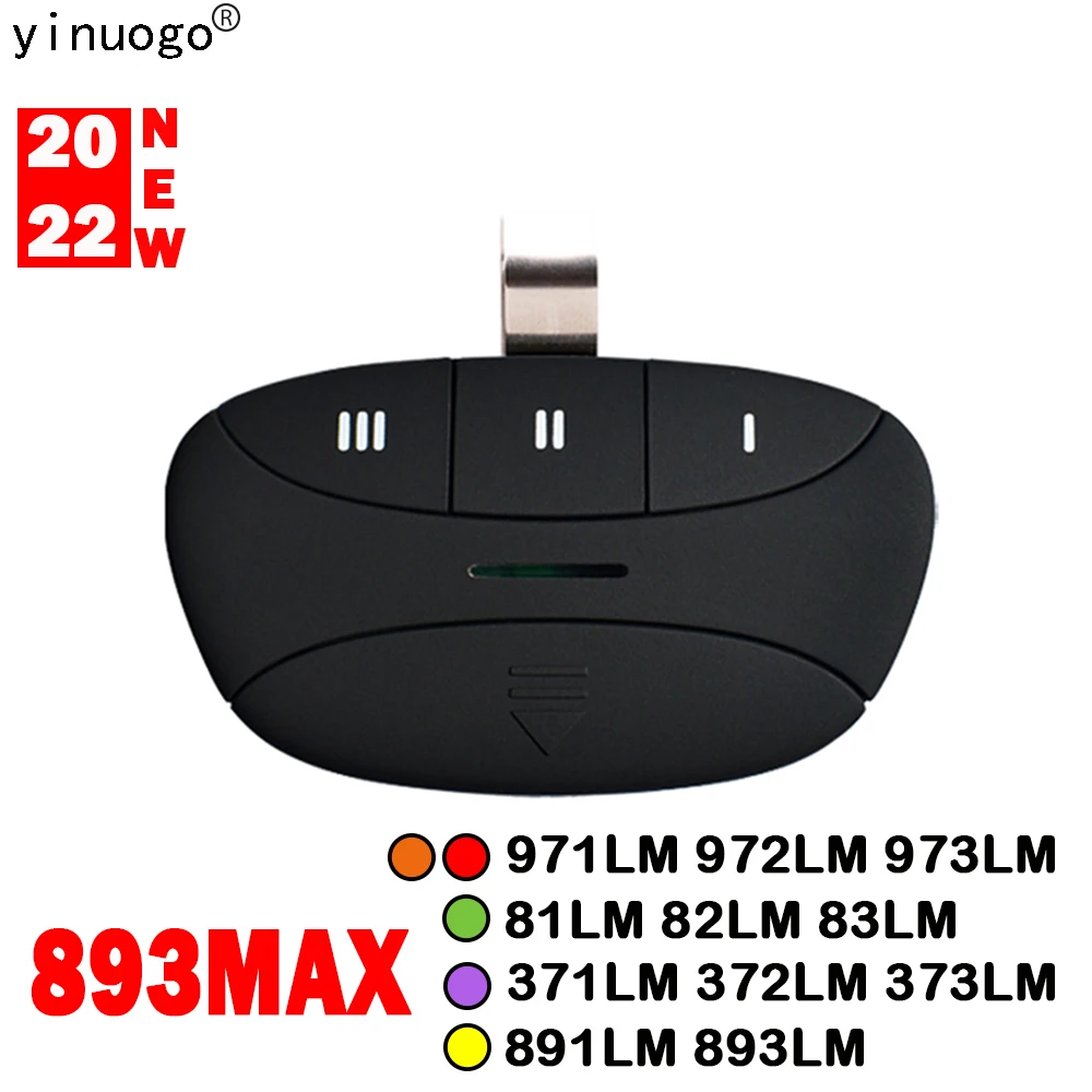 Liftmaster 893MAX 971LM 972LM 973LM Garage Door Remote Control Replacement Garage Door Control Opener Liftmaster 81LM 82LM 83LM
Liftmaster 893MAX 971LM 972LM 973LM Garage Door Remote Control Replacement Garage Door Control Opener Liftmaster 81LM 82LM 83LM