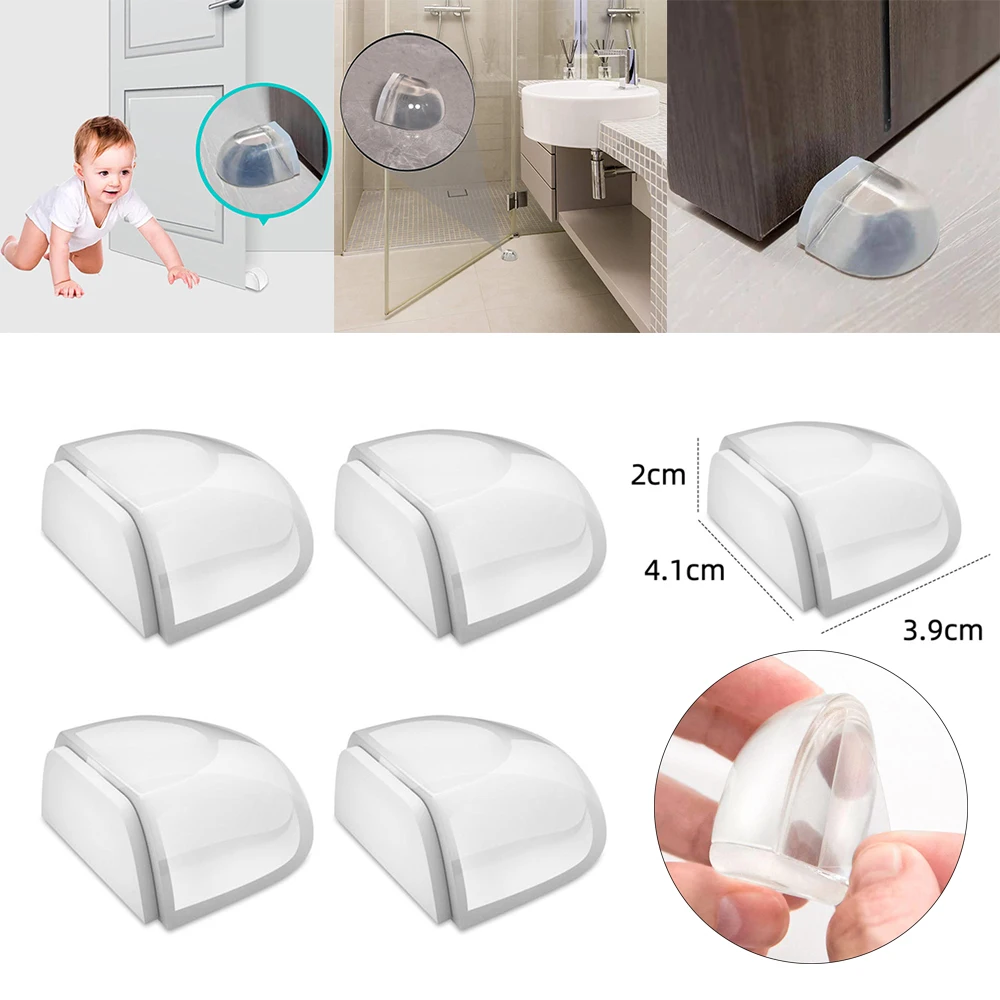 1PC Transparent Acrylic Door Stopper No Need Punch Self Adhesive Door Holder Home Wall Protection Pad Shockproof Mute Door Stop
1PC Transparent Acrylic Door Stopper No Need Punch Self Adhesive Door Holder Home Wall Protection Pad Shockproof Mute Door Stop