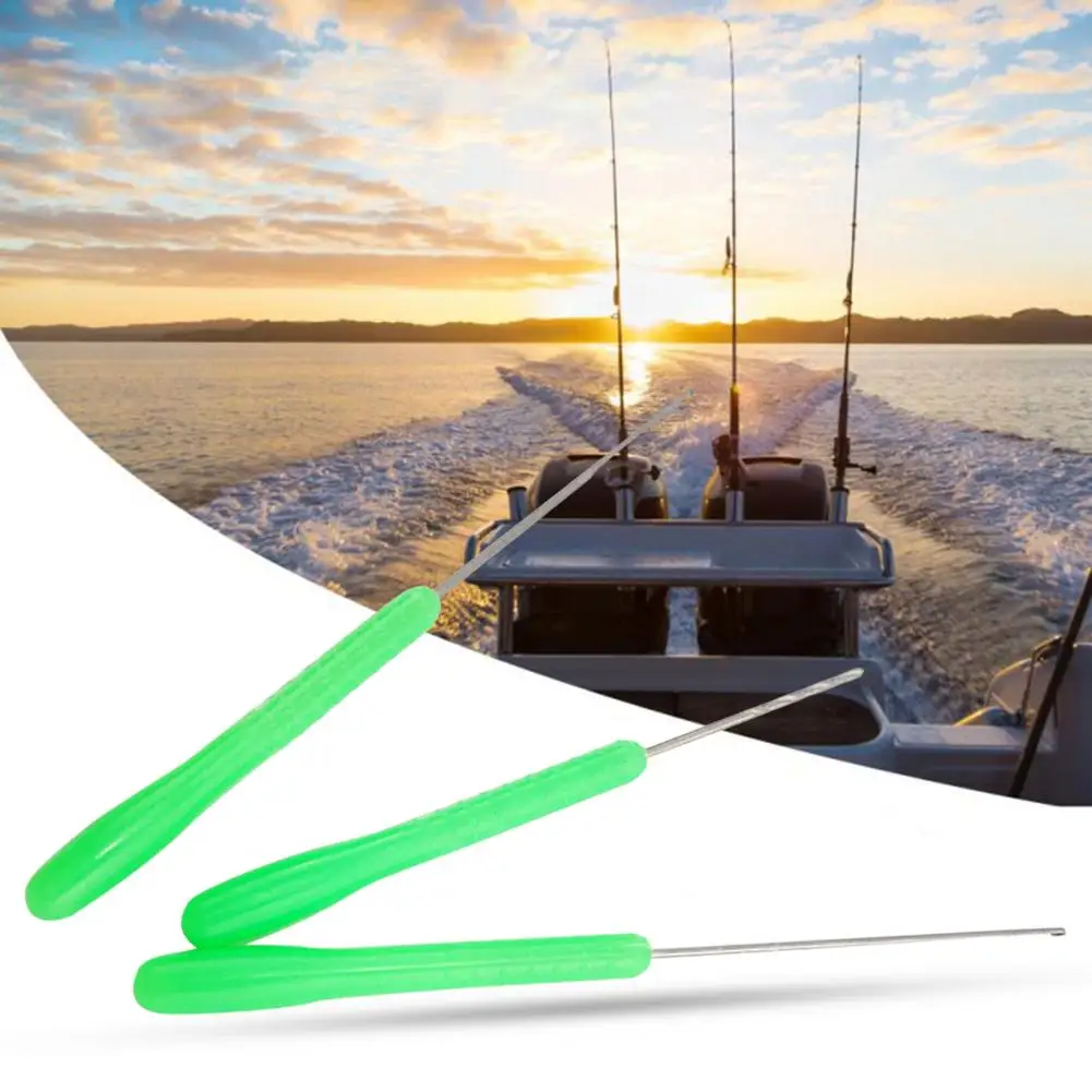 3 Pcs/Set Baiting Hook Needle Wear-resistant High Carbon Steel Comfortable Handle Bait Needle Set Fishing Accessories
3 Pcs/Set Baiting Hook Needle Wear-resistant High Carbon Steel Comfortable Handle Bait Needle Set Fishing Accessories