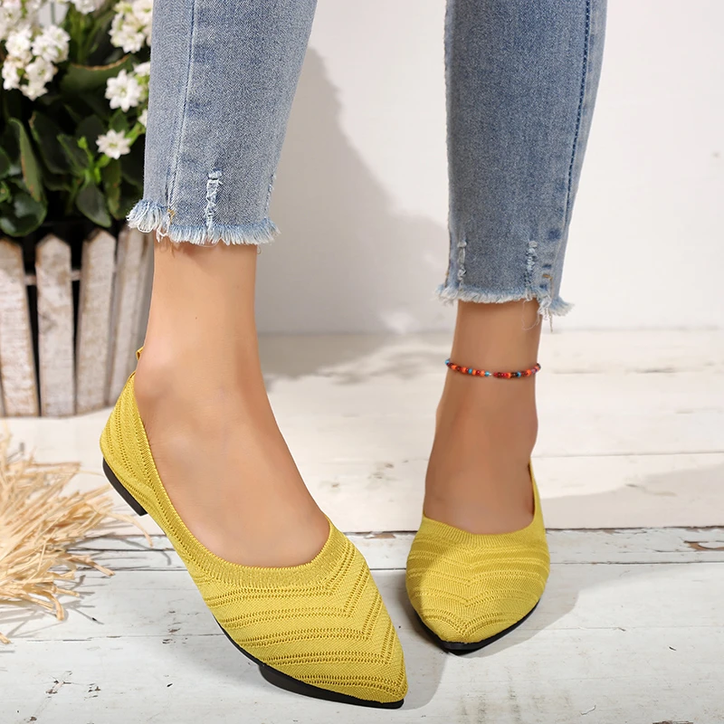2023 New Autumn Loafers Women's Fashion Mesh Breathable Pointed Toe Party Shoes Outdoor Casual Comfort Slip-on Zapatos De Mujer
2023 New Autumn Loafers Women's Fashion Mesh Breathable Pointed Toe Party Shoes Outdoor Casual Comfort Slip-on Zapatos De Mujer
