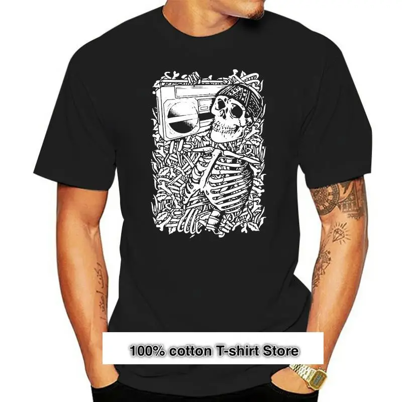 Camiseta blanca de manga corta para hombre, camisa deportiva de moda para hombre con calavera Boombox
Camiseta blanca de manga corta para hombre, camisa deportiva de moda para hombre con calavera Boombox