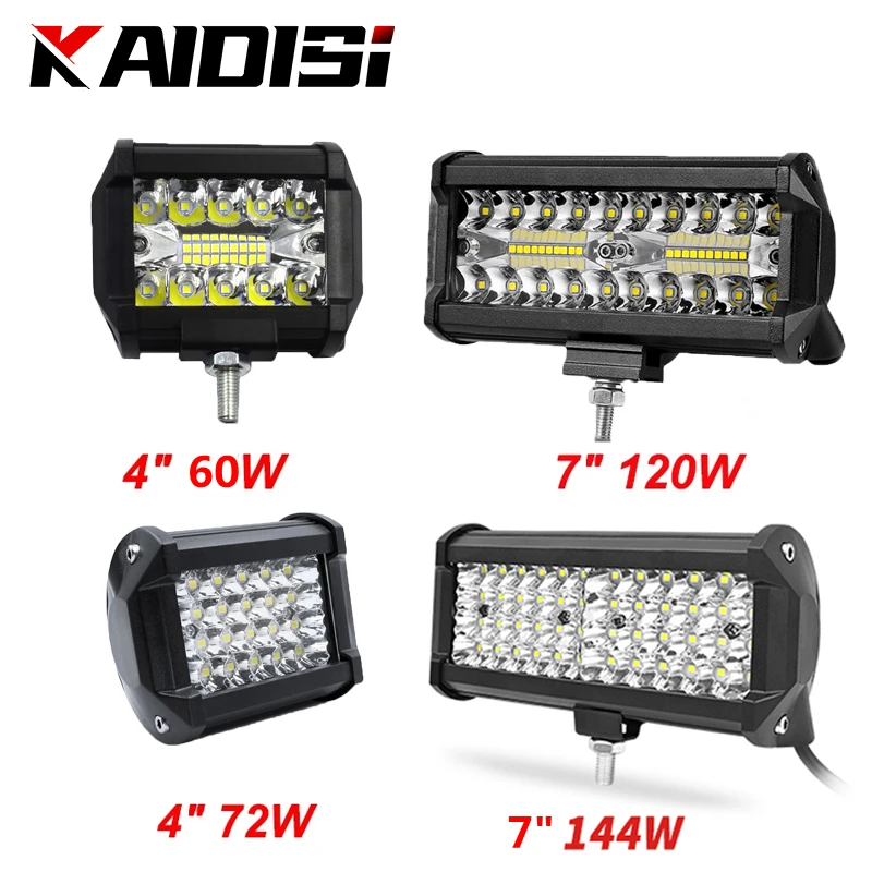 1PC Mini Offroad LED Bar 12V 24V LED Work Light for Car Truct Boat Atv 4x4 Tractor 4" 7" Inch 120W 144W Spotlight LED Light Bar
1PC Mini Offroad LED Bar 12V 24V LED Work Light for Car Truct Boat Atv 4x4 Tractor 4" 7" Inch 120W 144W Spotlight LED Light Bar