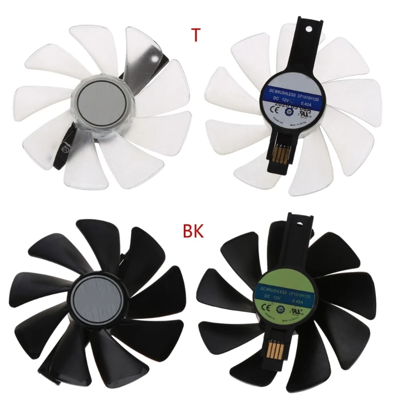 2Pcs 95mm CF1015H12D CF1010U12S Cooler Fan 12V 4Pin for NITRO RX470 480 570 580 Graphics Card Cooling Fan B36A
2Pcs 95mm CF1015H12D CF1010U12S Cooler Fan 12V 4Pin for NITRO RX470 480 570 580 Graphics Card Cooling Fan B36A