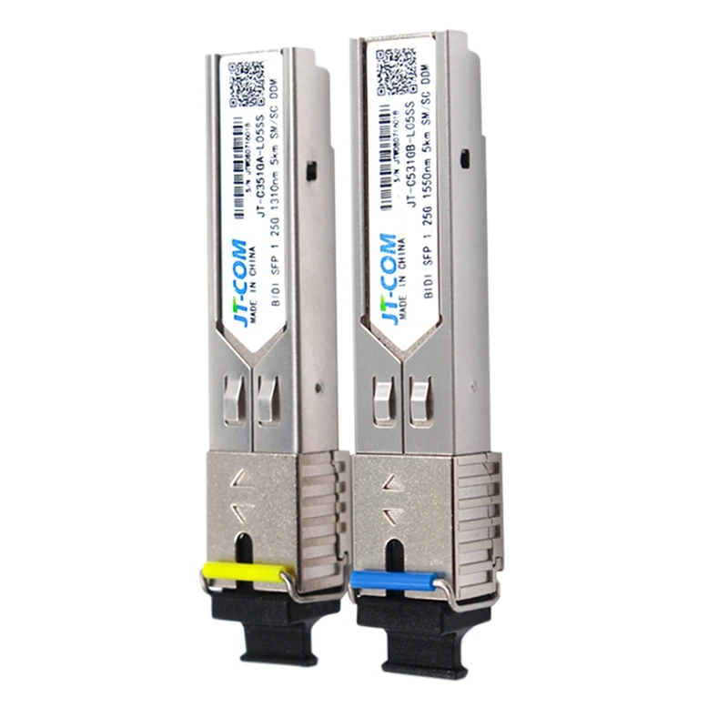 JT-COM 2Pcs SC SFP Module Gigabit DDM BIDI Mini Gbic 1000Mbps Fiber Tranceiver Sfp Module Compatible With Mikrotik
JT-COM 2Pcs SC SFP Module Gigabit DDM BIDI Mini Gbic 1000Mbps Fiber Tranceiver Sfp Module Compatible With Mikrotik
