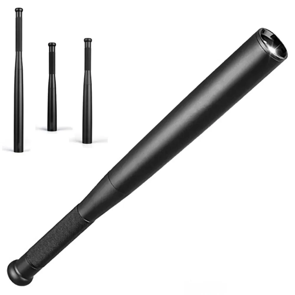 

Baseball Bat LED Flashlight 3800 Lumens Super Bright Baton Aluminium Alloy Torch for Emergency and Self Defense 3Modes