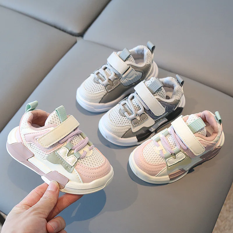 2023 Spring and Autumn New Children's Sports Shoes Fashion Boys Grey Breathable Mesh Shoes Girls Pink Soft Sole NON-SLIP Shoes
2023 Spring and Autumn New Children's Sports Shoes Fashion Boys Grey Breathable Mesh Shoes Girls Pink Soft Sole NON-SLIP Shoes