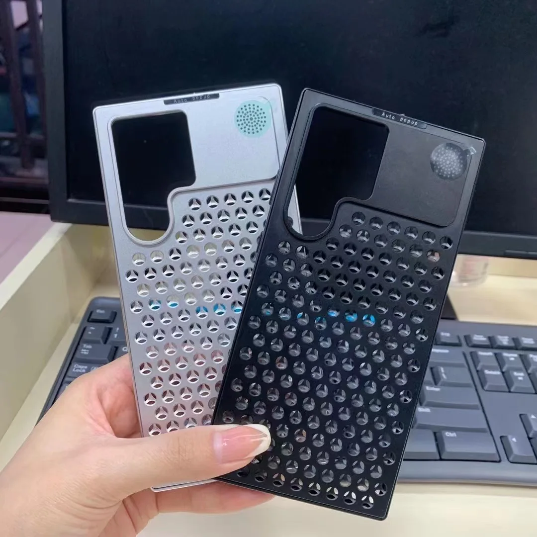 Heat Sink Aluminum Alloy Metal Case For Samsung Galaxy S23 Ultra S22Ultra Strong Heat Dissipation With Aroma Diffuser Metal Push
Heat Sink Aluminum Alloy Metal Case For Samsung Galaxy S23 Ultra S22Ultra Strong Heat Dissipation With Aroma Diffuser Metal Push