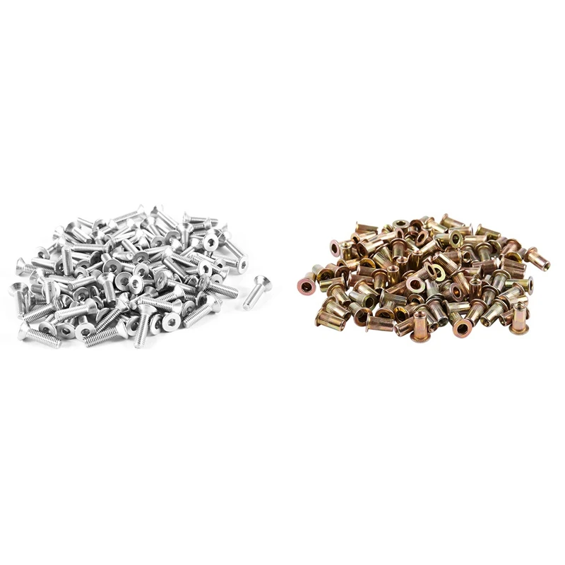 HOT-M3x9mm глухие заклепки с потайной головкой 100 шт. с 100 шт. 304HC, нержавеющая сталь, Фотоэлементы с плоской головкой 3x12 мм
HOT-M3x9mm глухие заклепки с потайной головкой 100 шт. с 100 шт. 304HC, нержавеющая сталь, Фотоэлементы с плоской головкой 3x12 мм