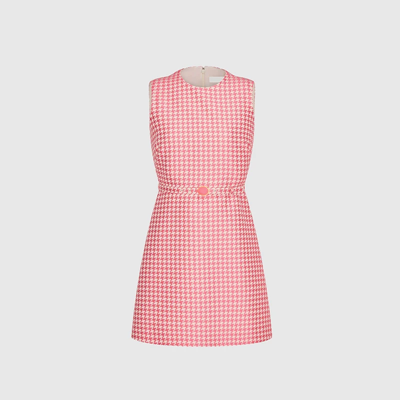 Summer 2022 Best New Fashion Sexy Sleeveless Houndstooth Round Neck Sweet Dress Women Clothing With Camping Sunglasses Beauty
Summer 2022 Best New Fashion Sexy Sleeveless Houndstooth Round Neck Sweet Dress Women Clothing With Camping Sunglasses Beauty