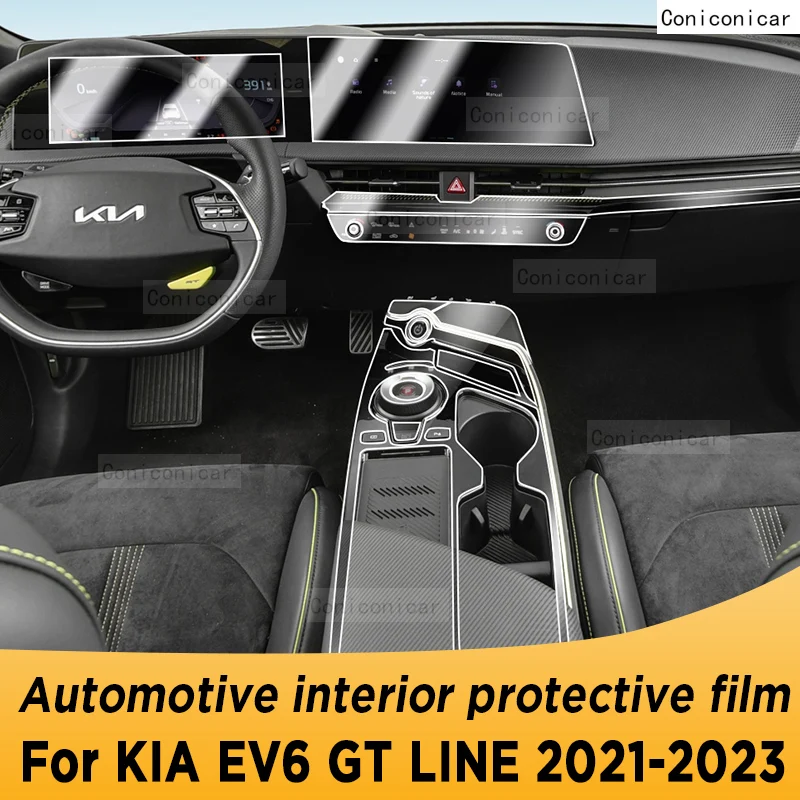 For KIA EV6 GT LINE 2021-2023 Automotive Interior Screen Protective Film TPU Anti-Scratch Gearbox Panel Dashboard Navigation
For KIA EV6 GT LINE 2021-2023 Automotive Interior Screen Protective Film TPU Anti-Scratch Gearbox Panel Dashboard Navigation