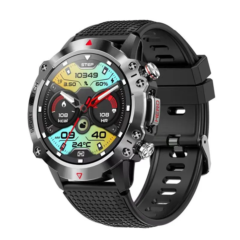2023 KR10 Smart Watch Fashion Outdoor Sport Three Defenses 1.39inch Big Screen Smartwatch Long Battery Fitness Tracker New Best
2023 KR10 Smart Watch Fashion Outdoor Sport Three Defenses 1.39inch Big Screen Smartwatch Long Battery Fitness Tracker New Best