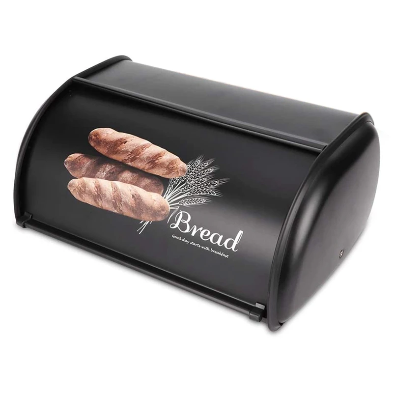Bread Box,Large Capacity Metal Bread Box,Holder Bin Container Kitchen Storage Organizer,Storage Organizer 3.1-4L
Bread Box,Large Capacity Metal Bread Box,Holder Bin Container Kitchen Storage Organizer,Storage Organizer 3.1-4L