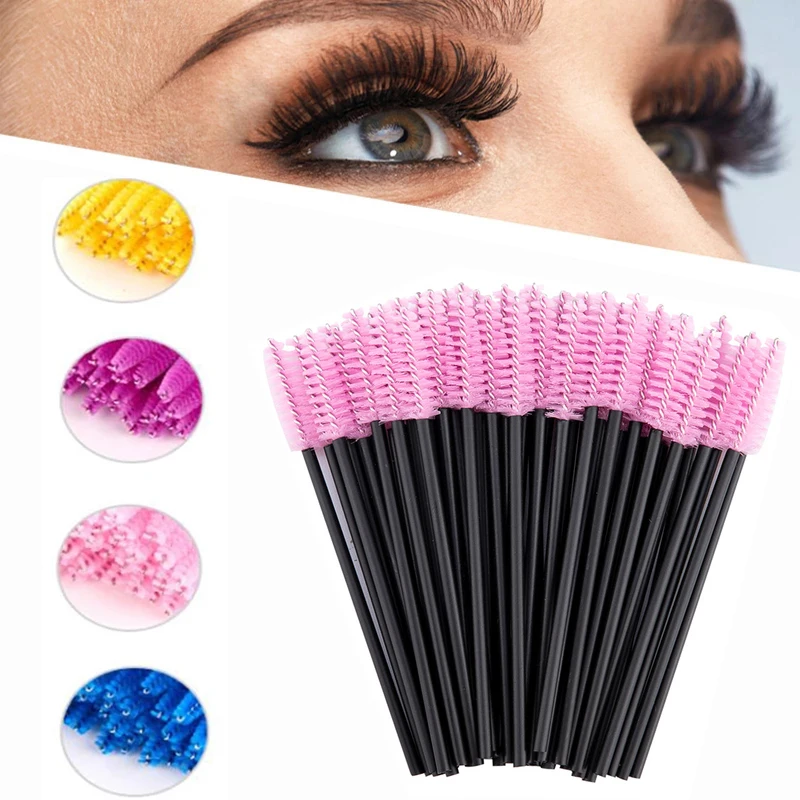 Eyelash Extension Tool Mascara Wands Crystal Handle Eyebrow Brush Disposable Makeups Tool 50PCS Disposable Lash Applicator
Eyelash Extension Tool Mascara Wands Crystal Handle Eyebrow Brush Disposable Makeups Tool 50PCS Disposable Lash Applicator