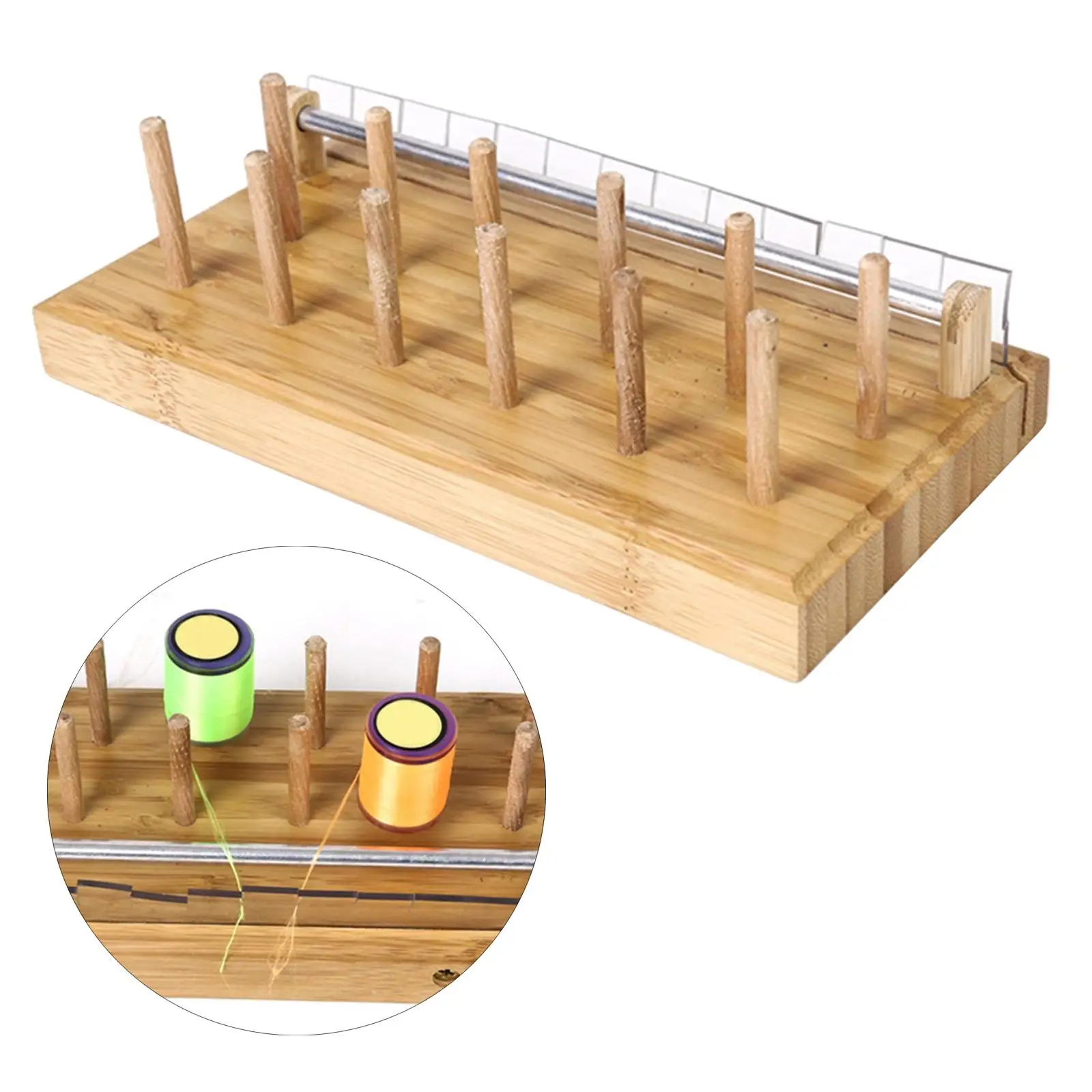 1Pcs Fly Tying Thread Stand Nature Wood Sturdy Storage Portable Tool Rib Runner Hand Made Vise Spool Holder for Travelling
1Pcs Fly Tying Thread Stand Nature Wood Sturdy Storage Portable Tool Rib Runner Hand Made Vise Spool Holder for Travelling