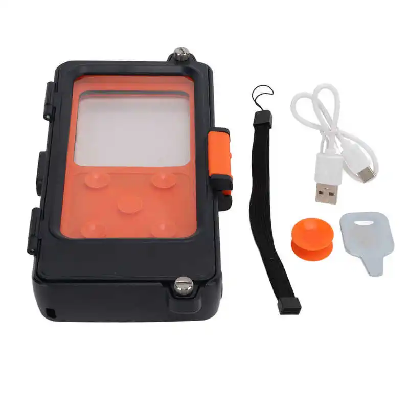 Diving Waterproof Phone Case Corrosion Resistance Overall Sealing Underwater Phone Box with Lanyard for Underwater Sports for
Diving Waterproof Phone Case Corrosion Resistance Overall Sealing Underwater Phone Box with Lanyard for Underwater Sports for