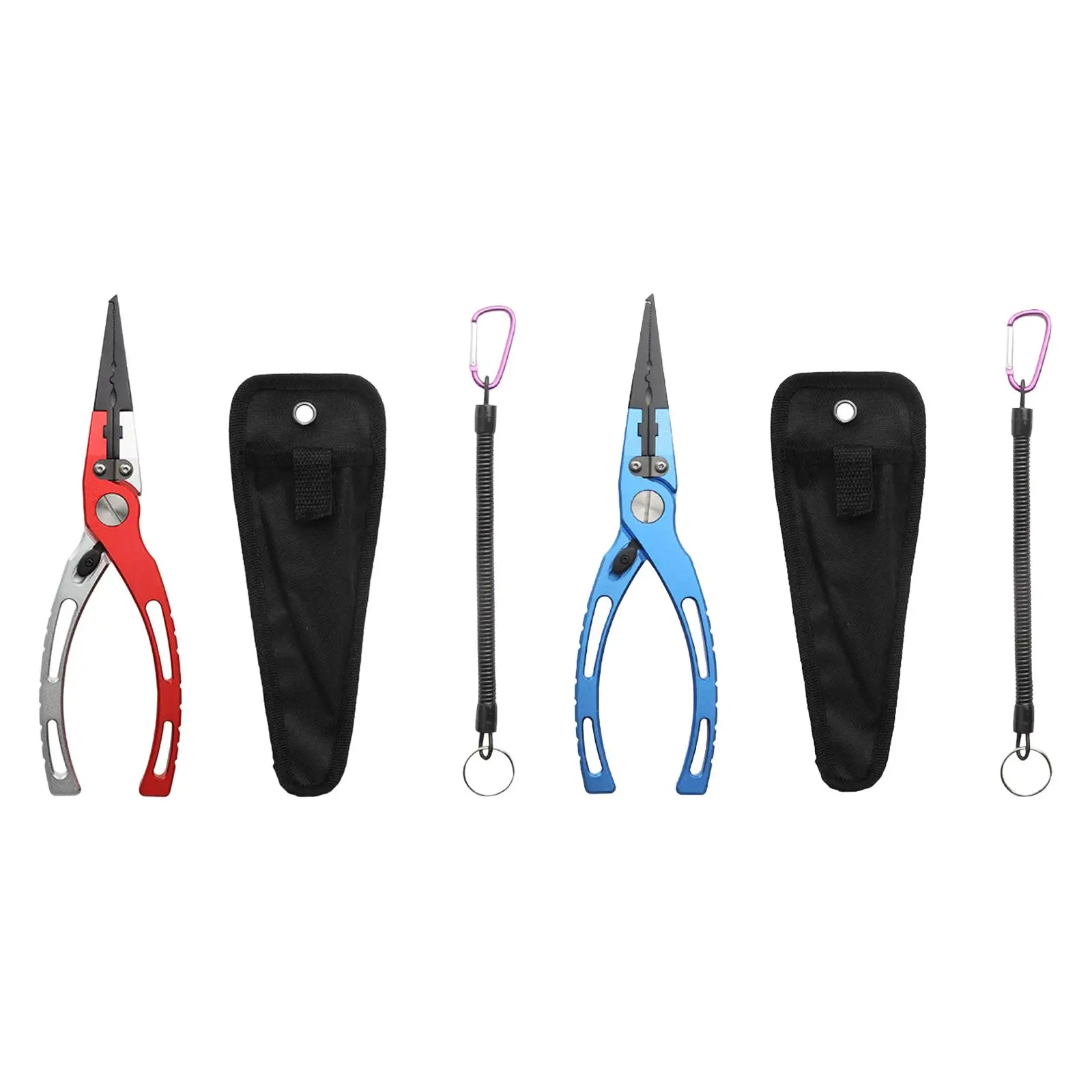 

Fishing Pliers Hook Remover Sturdy with Spring Hook Metal Comfortable Gripping Freshwater Portable Line Fish Lip Gripper