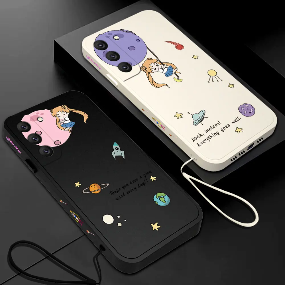 Cartoon Sailors Moons Phone Case For Samsung Galaxy S23 S22 S21 S20 Ultra Plus FE S10 4G S9 S10E Note 20 10 9 Plus With Lanyard
Cartoon Sailors Moons Phone Case For Samsung Galaxy S23 S22 S21 S20 Ultra Plus FE S10 4G S9 S10E Note 20 10 9 Plus With Lanyard