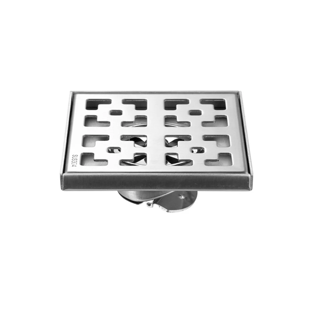 Напольный слив квадратной формы, большие душевые дренажи, дезодорирующее ситечко, Бытовые аксессуары для туалета, отеля, кухни, машины
Напольный слив квадратной формы, большие душевые дренажи, дезодорирующее ситечко, Бытовые аксессуары для туалета, отеля, кухни, машины