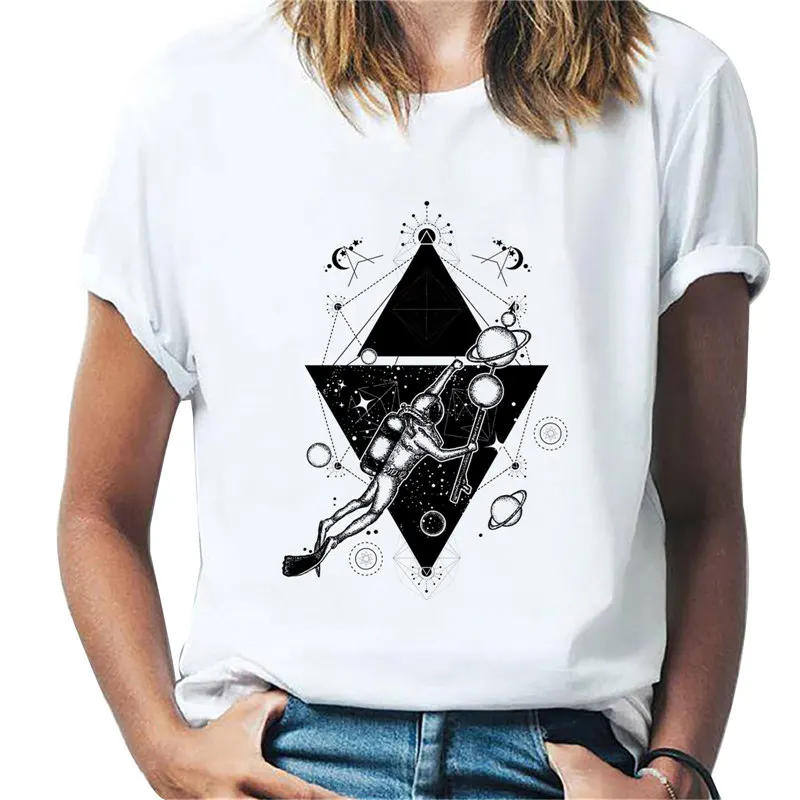 T-shirt Wild Tshirt O-neck Short Sleeve Tshirt Simple Tshirt Leisure Tee shirt Female Summer T-shirt Women's
T-shirt Wild Tshirt O-neck Short Sleeve Tshirt Simple Tshirt Leisure Tee shirt Female Summer T-shirt Women's