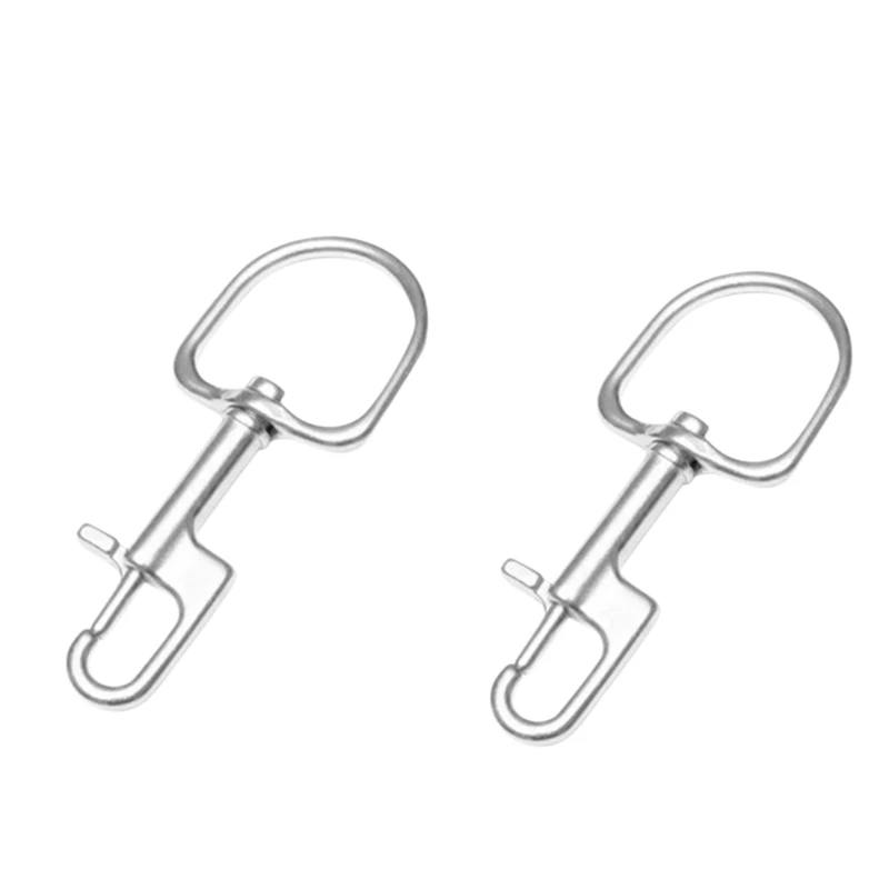 2Pcs 110MM Stainless Steel Diving Bolt Snap Hook Scuba Diving Single Ended Hook BCD Accessories Diving Equipment
2Pcs 110MM Stainless Steel Diving Bolt Snap Hook Scuba Diving Single Ended Hook BCD Accessories Diving Equipment