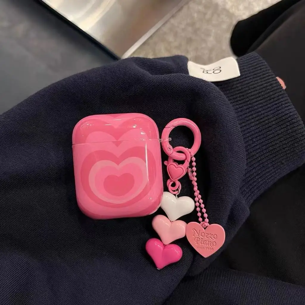 For Airpods 1 2 3 pro pro2 Wireless Bluetooth headphone case Personalized Creative gradient loving heartheadphone case
For Airpods 1 2 3 pro pro2 Wireless Bluetooth headphone case Personalized Creative gradient loving heartheadphone case