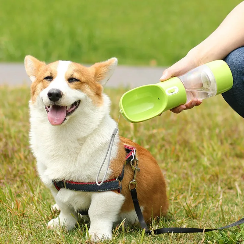 Pet Supplies Multifunctional Water Cup Out Grain Portable Dispenser Accompanying Dog Feeder
Pet Supplies Multifunctional Water Cup Out Grain Portable Dispenser Accompanying Dog Feeder