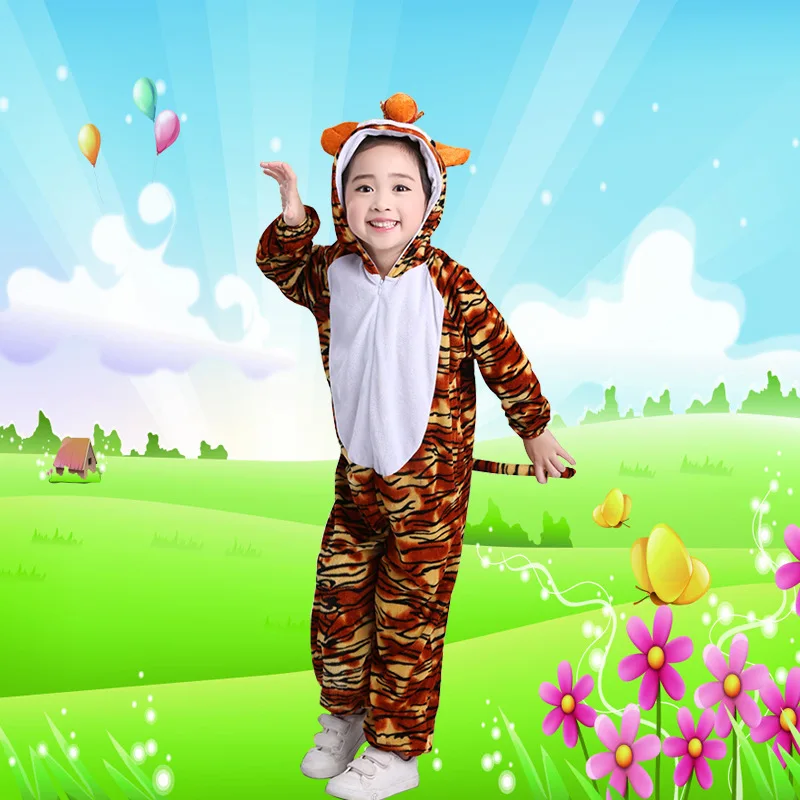 Children's Animal Costumes Performance Costumes Tiger Chicken Frog Rabbit Fox Sheep Powder Pig Kindergarten Stage Per Kid Gift 1 
Children's Animal Costumes Performance Costumes Tiger Chicken Frog Rabbit Fox Sheep Powder Pig Kindergarten Stage Per Kid Gift 1