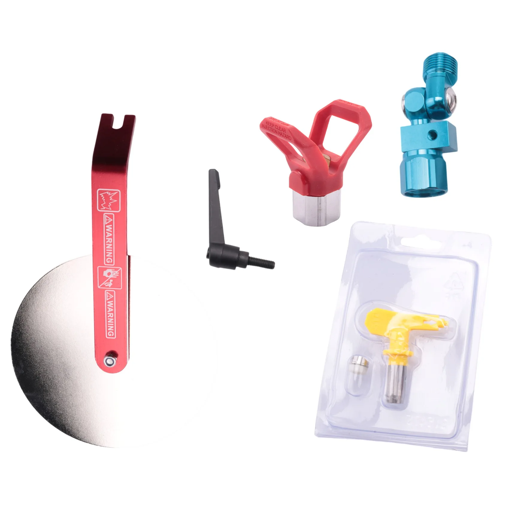 7/8inch Universal Spray Guide Accessory Tool for Wagner for Wagner Airless Paint Sprayer with Anti-Splash Baffle 517 Tip
7/8inch Universal Spray Guide Accessory Tool for Wagner for Wagner Airless Paint Sprayer with Anti-Splash Baffle 517 Tip