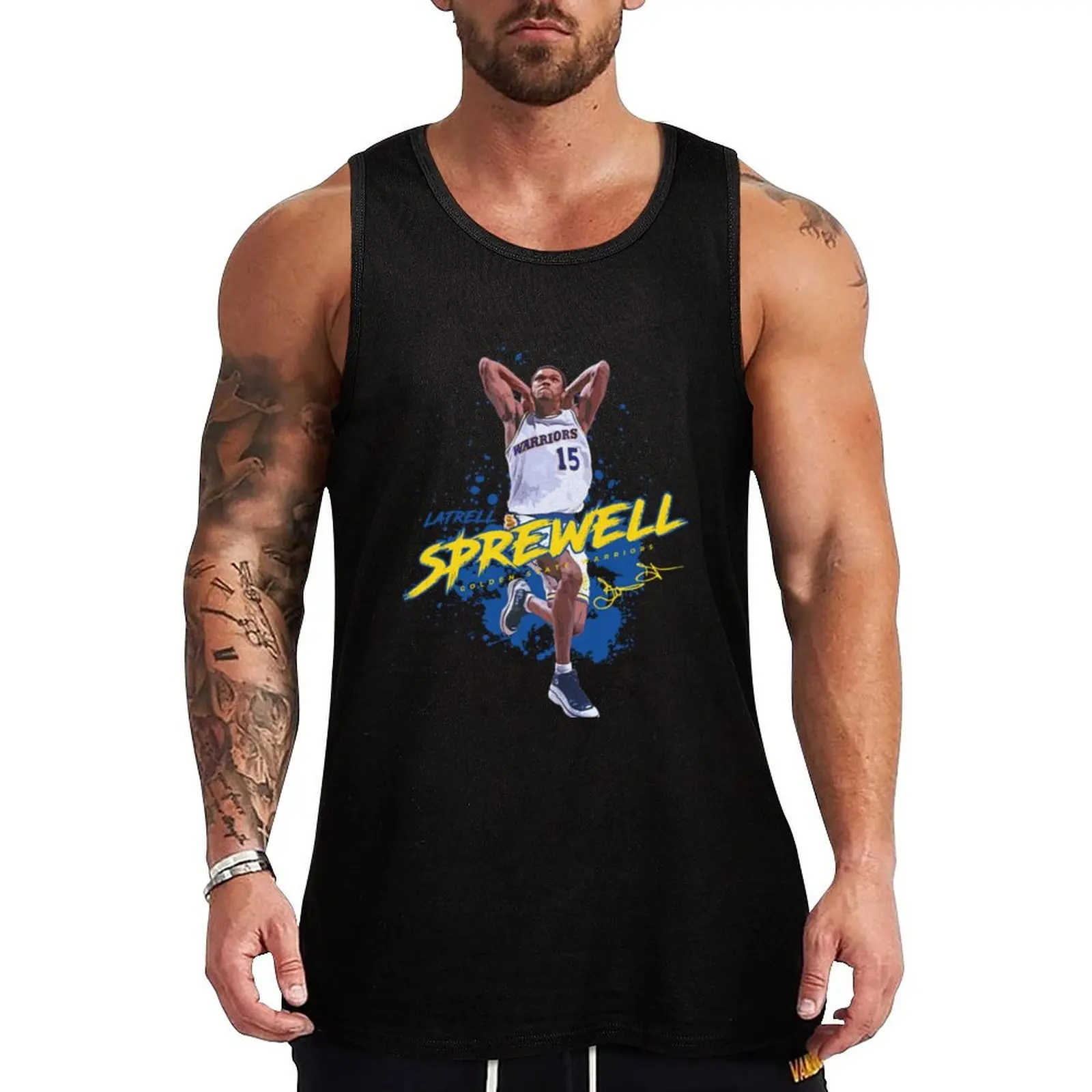 Майка latrella Sprewell Мужская брендовая Милая одежда пикантный мужской костюм без