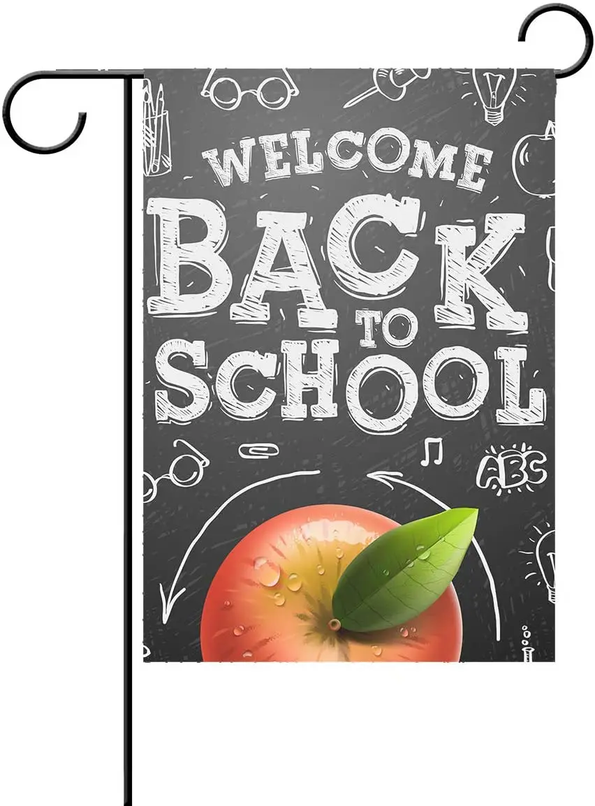 Garden Flag Back to School Season House Flags Hello Home Yard Banner for Outside Flower Pot Double Side Print Banner for Outside
Garden Flag Back to School Season House Flags Hello Home Yard Banner for Outside Flower Pot Double Side Print Banner for Outside