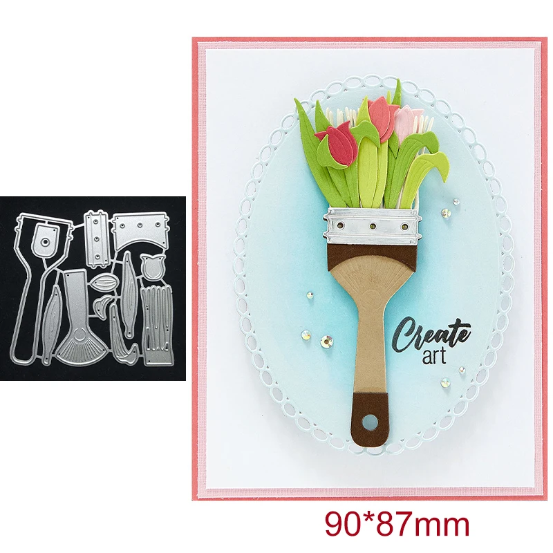 6 высекальных штампов Художественная печать тюльпанов металлические высекальные штампы высечка пресс-форма карточка Скрапбукинг Бумага р...
6 высекальных штампов Художественная печать тюльпанов металлические высекальные штампы высечка пресс-форма карточка Скрапбукинг Бумага р...