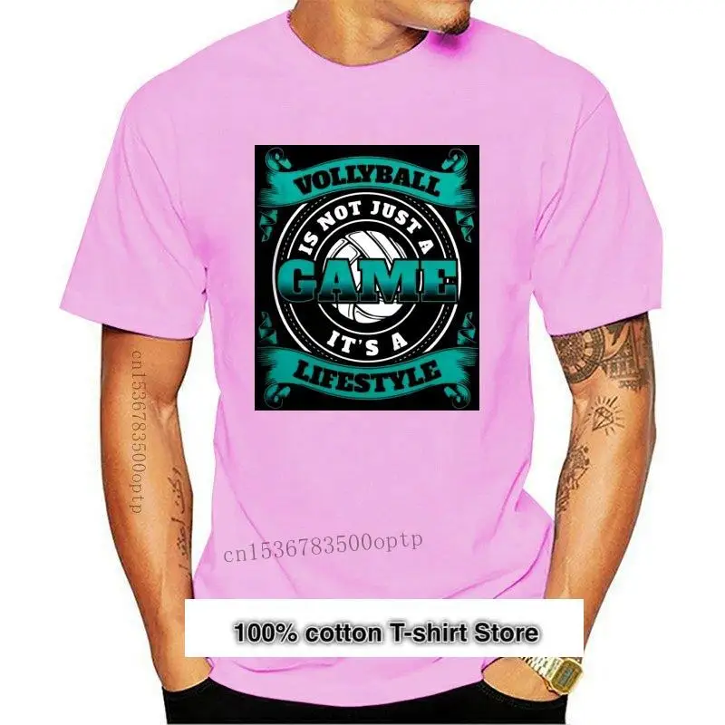 Camiseta de estilo de vida de voleibol, Natural de diseño informal Camiseta de algodón, nueva
Camiseta de estilo de vida de voleibol, Natural de diseño informal Camiseta de algodón, nueva