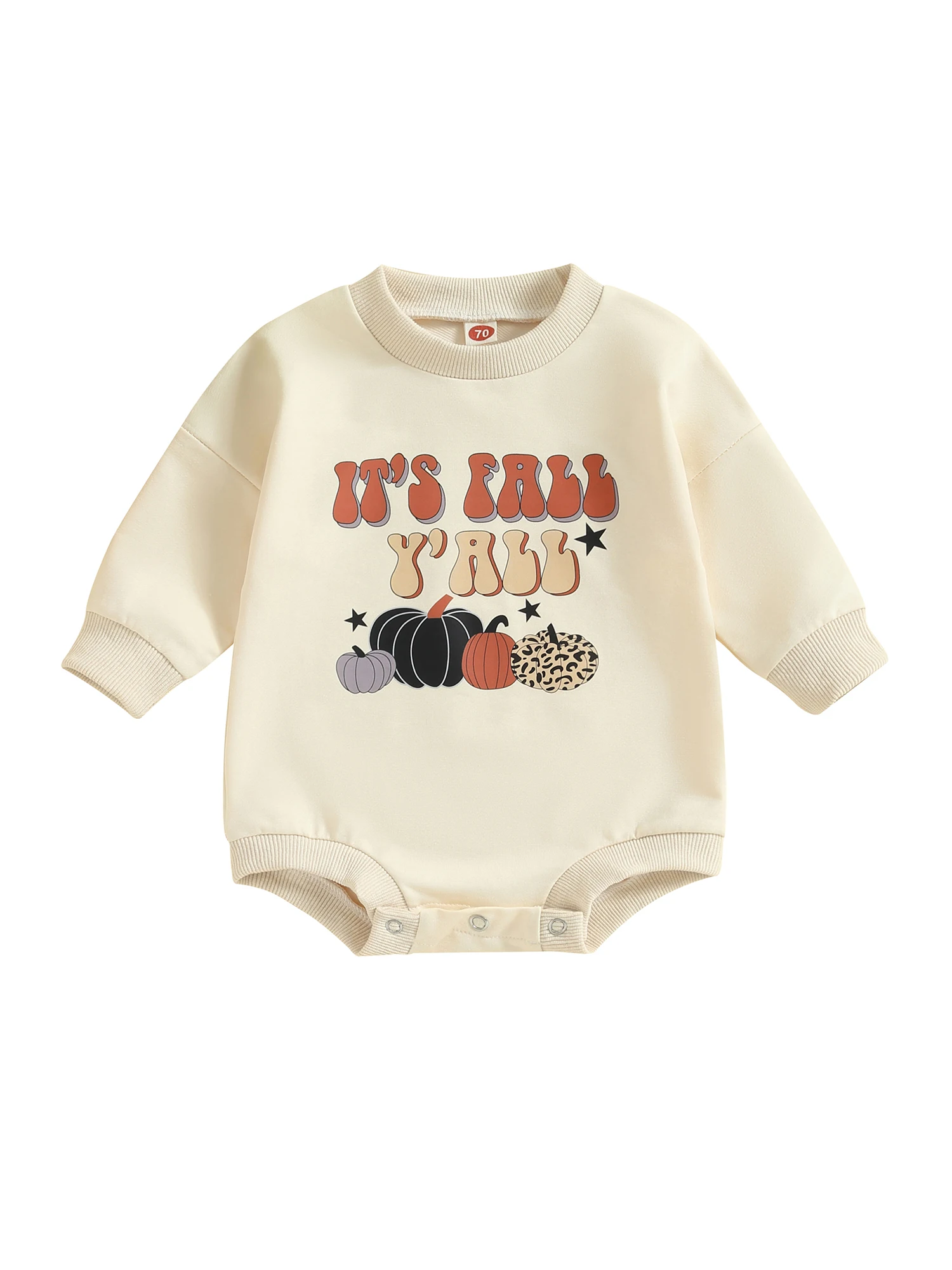 Cute Halloween Costume for Infants Adorable Pumpkin Print Long Sleeve Romper for Boys and Girls - Perfect Fall and Winter
Cute Halloween Costume for Infants Adorable Pumpkin Print Long Sleeve Romper for Boys and Girls - Perfect Fall and Winter